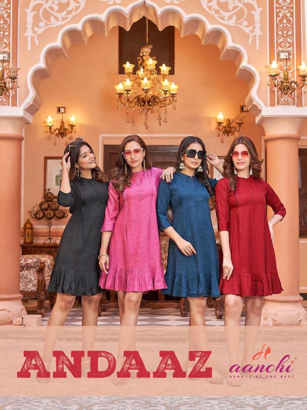 Aanchi Andaaz Fancy Designer Exclusive Kurti Collection